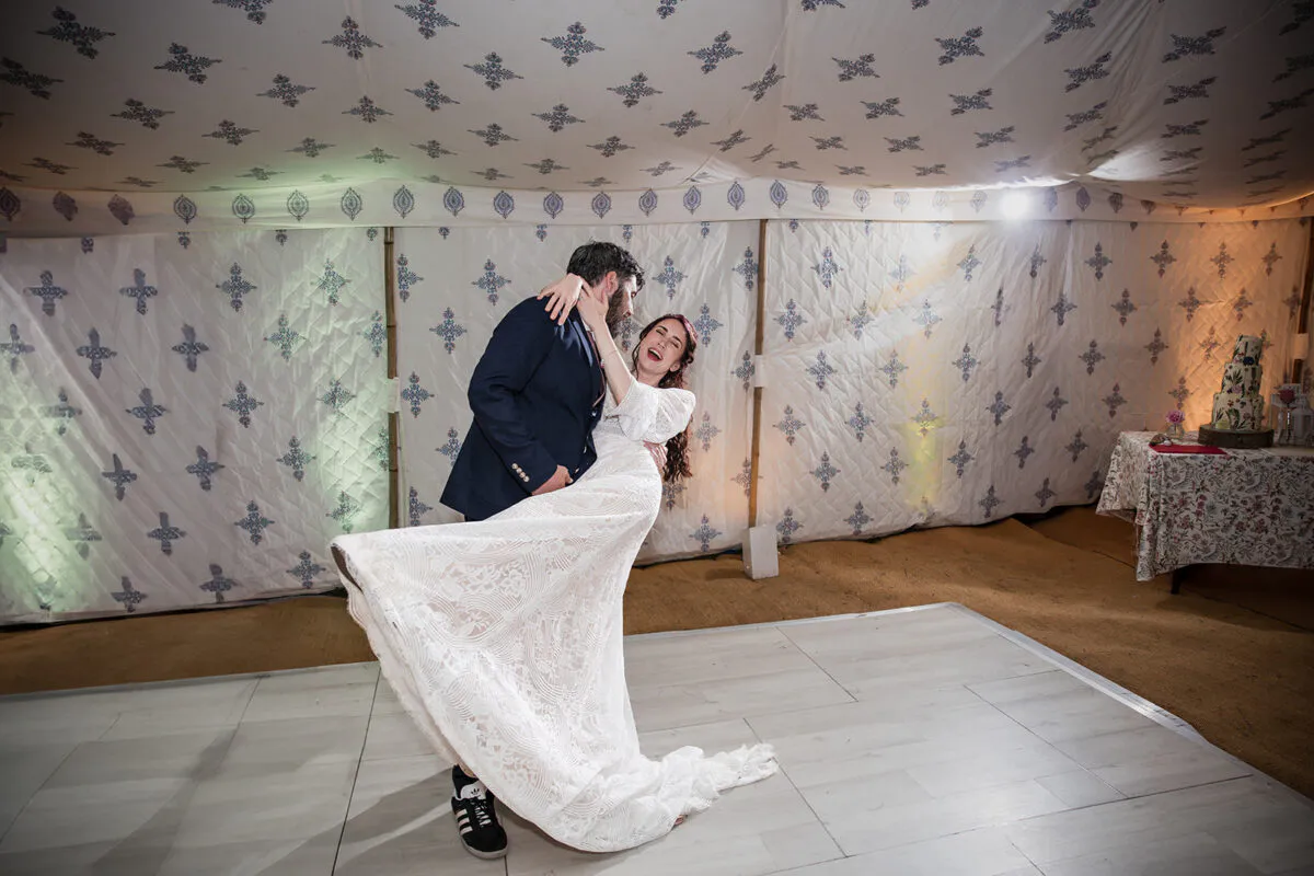 Bohemian Wedding near Winchester