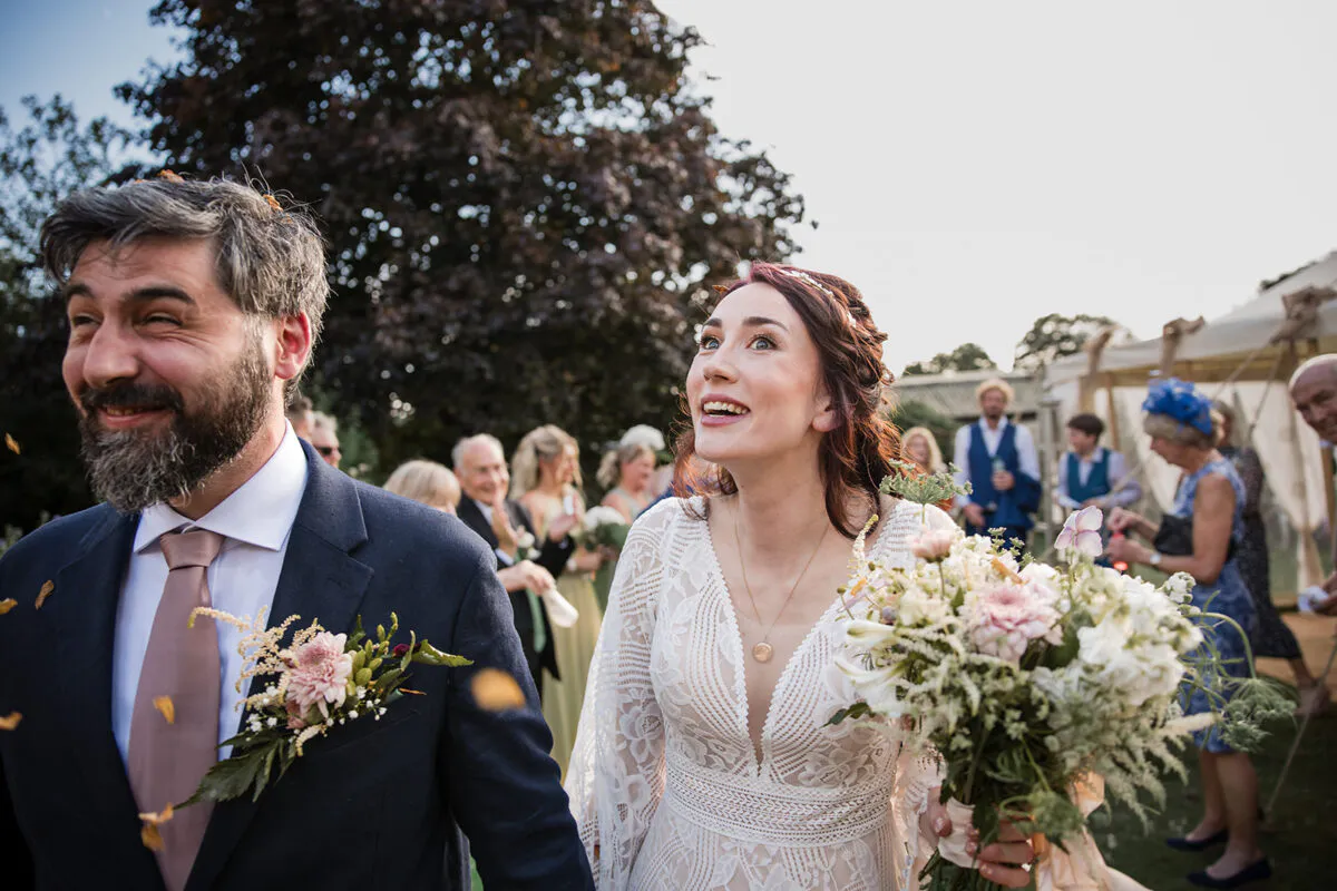 Bohemian Wedding near Winchester