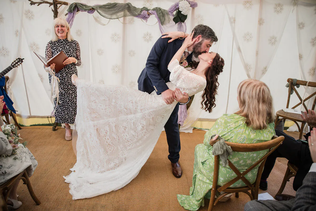 Bohemian Wedding near Winchester