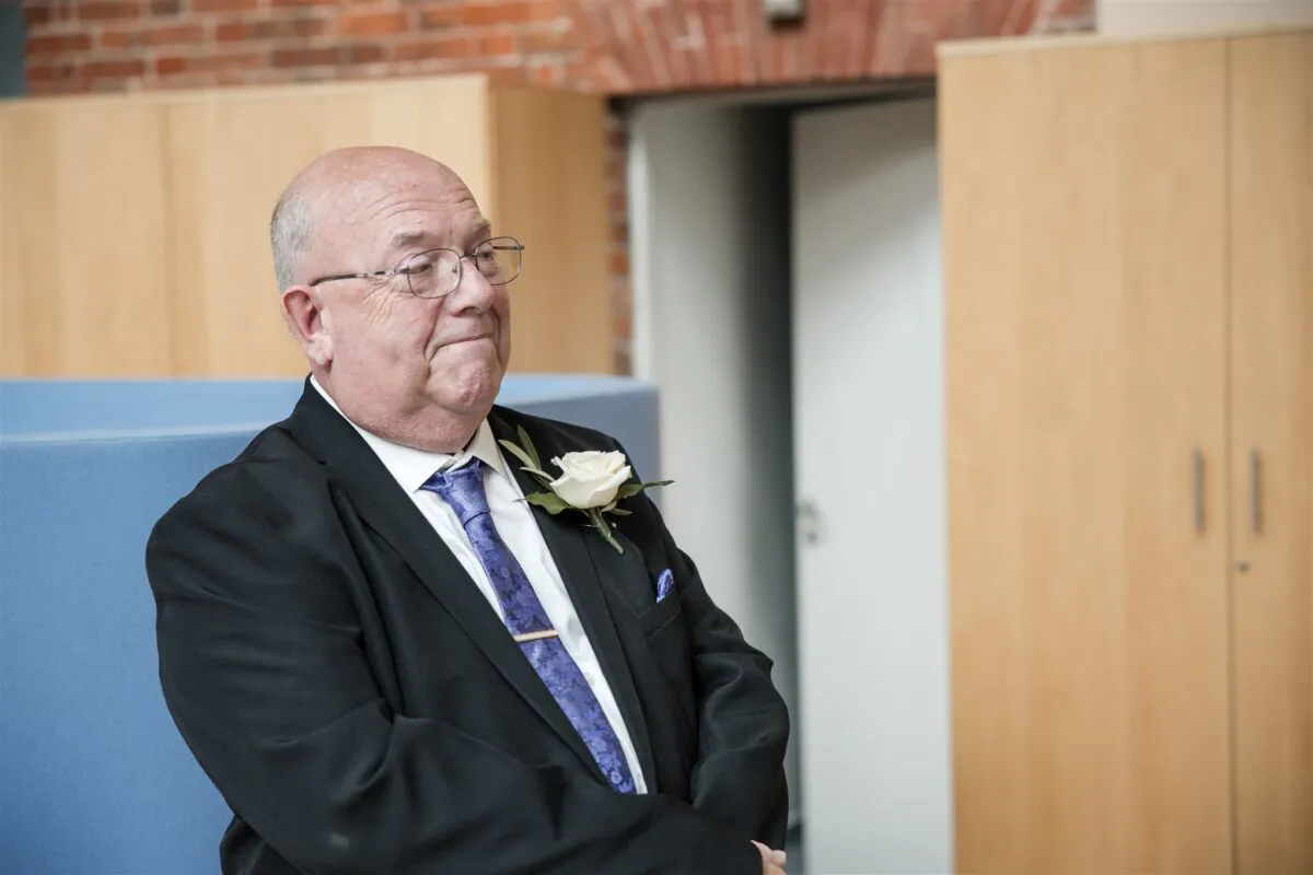 Intimate ceremony at Salisbury Registrar Office