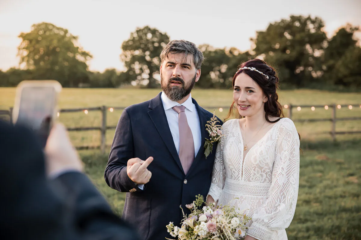 Bohemian Wedding near Winchester