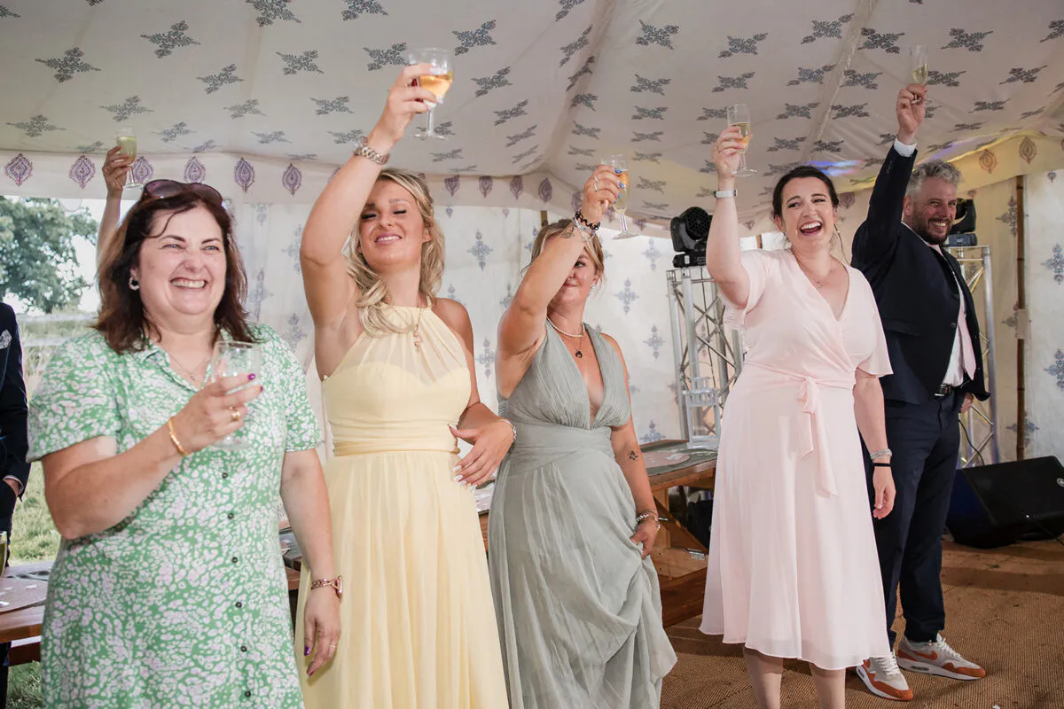 Bohemian Wedding near Winchester
