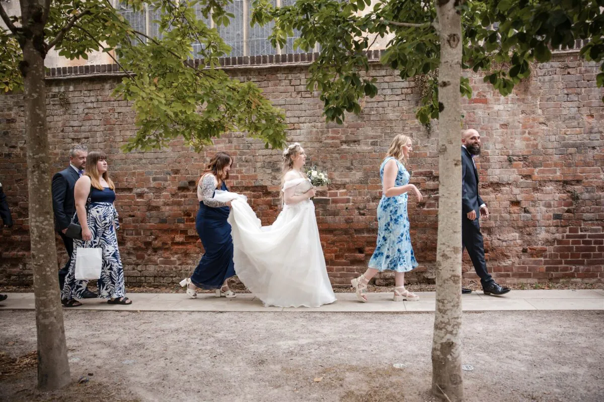 Intimate ceremony at Salisbury Registrar Office