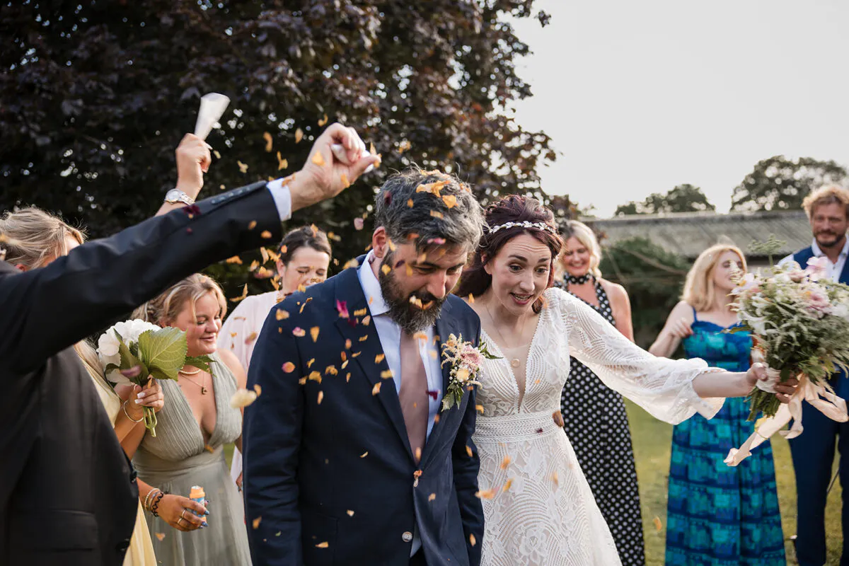 Bohemian Wedding near Winchester