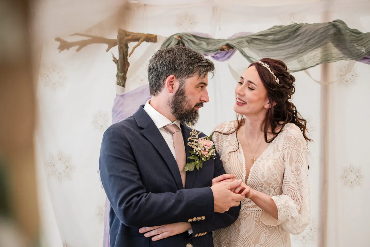 Bohemian Wedding near Winchester