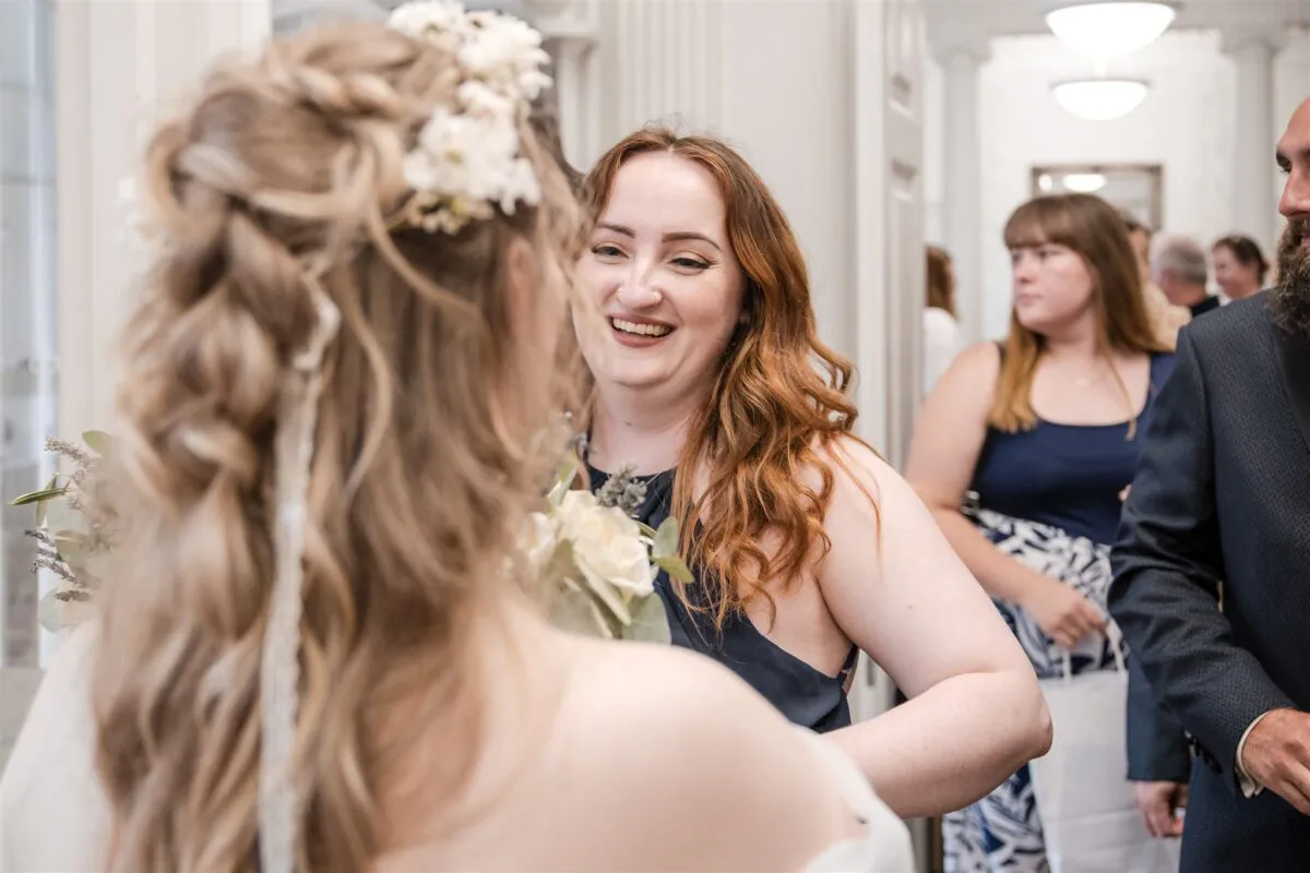 Intimate ceremony at Salisbury Registrar Office