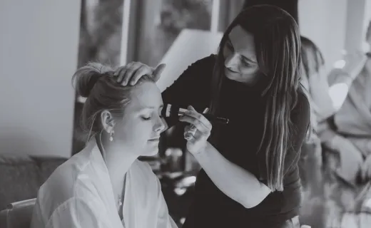 Bride + Bridal Party (3 People) - Hair & Makeup Package