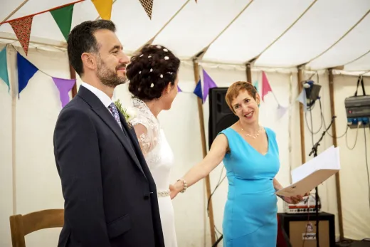 Highly Experienced, Friendly Wedding Celebrant