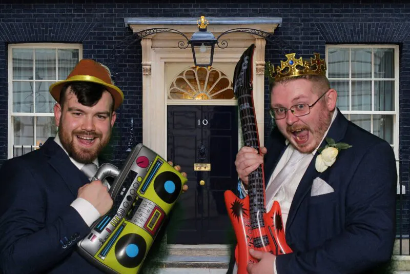 Blackpool photo booth hire at 10 downing street this one (listing)