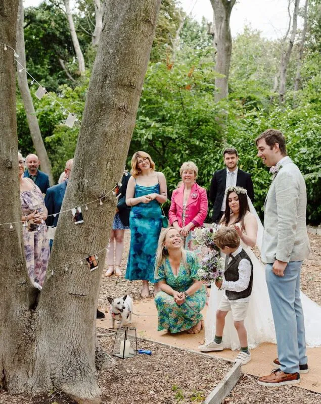 Zoe-and-Adam-tree-dog-candle