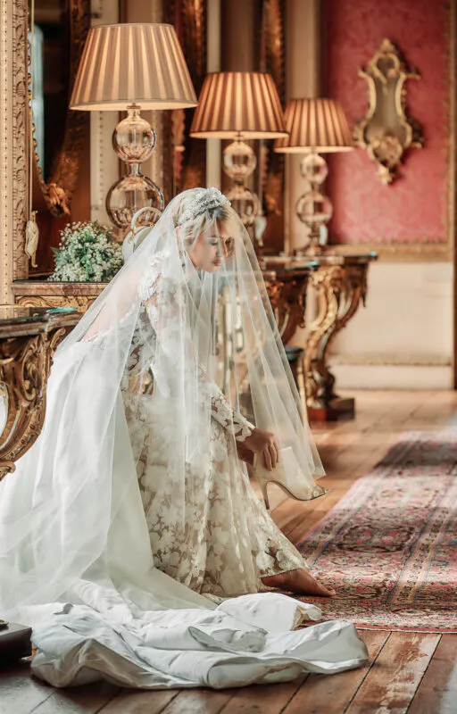 7. July - Daisy photographed at Hopetoun House and styled by Joy Proctor. Planning by Conifer Events and hair and makeup by Mademoiselles Beauty.