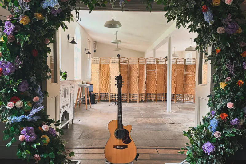 David Williams guitarist Kedleston Country house