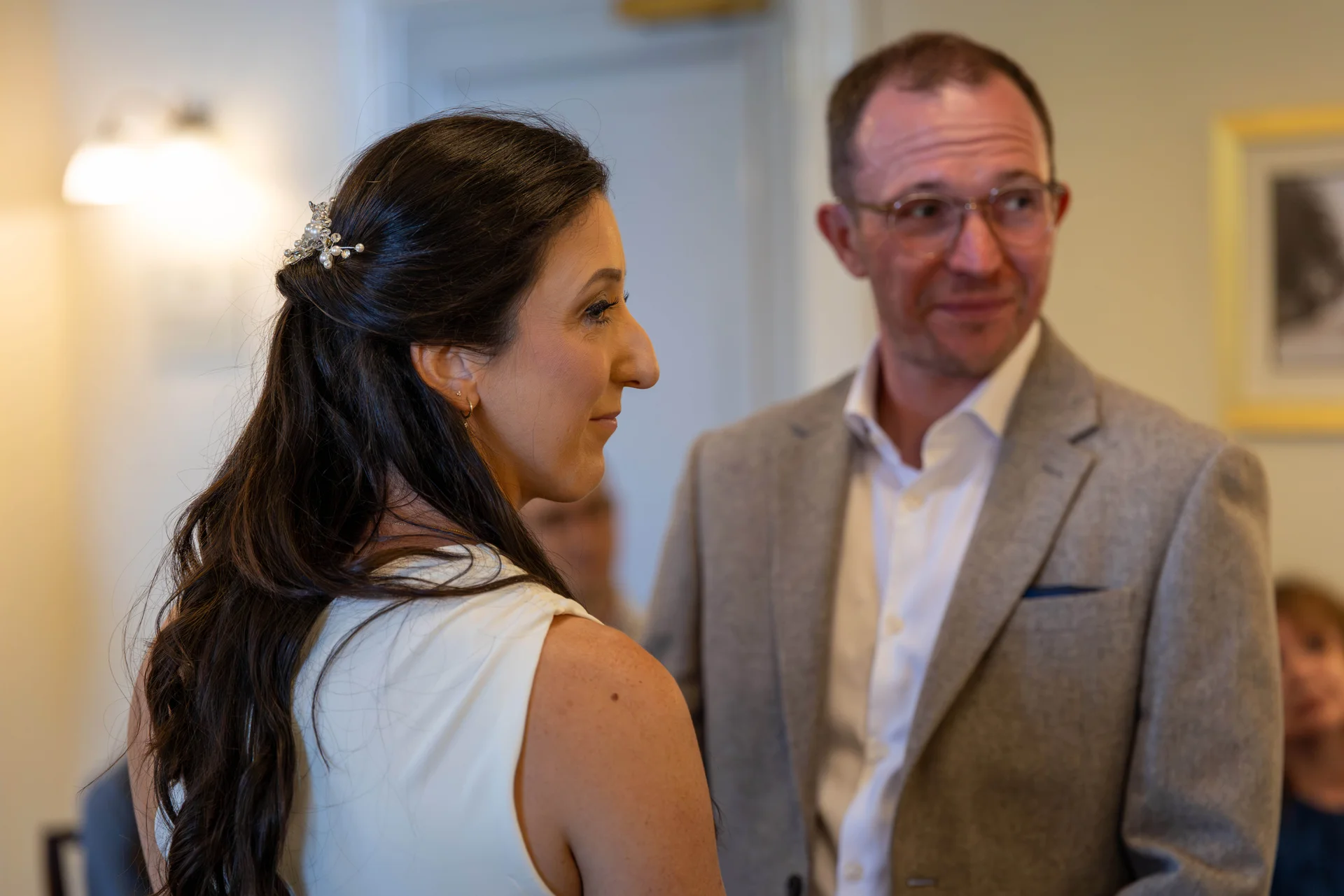 Harriet and Tom  wedding