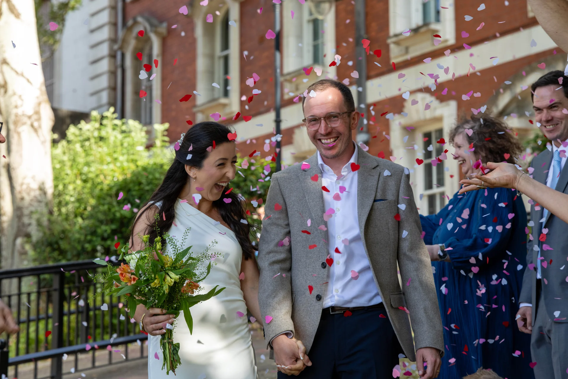 Harriet and Tom  wedding