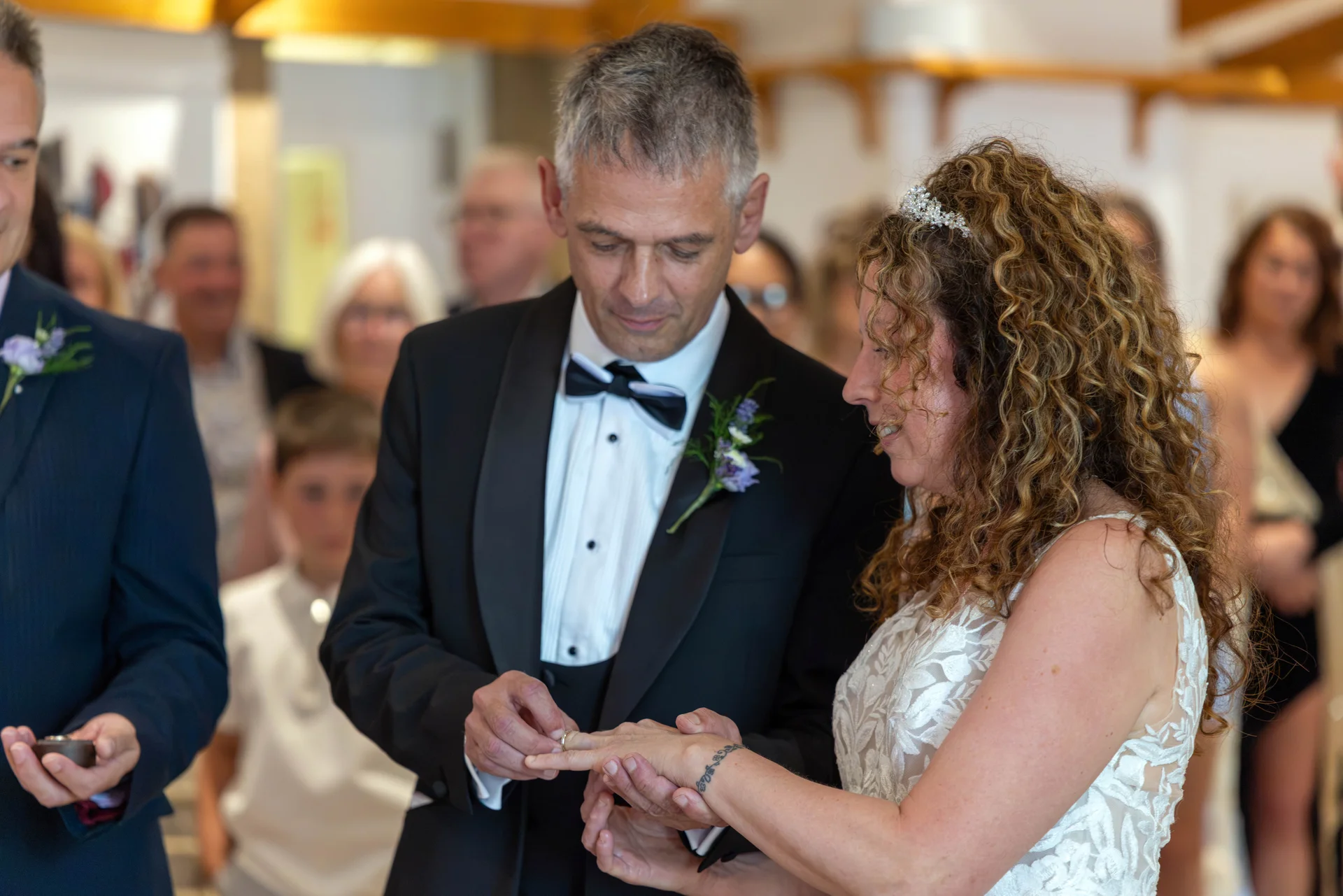 Charlotte and Rob  wedding