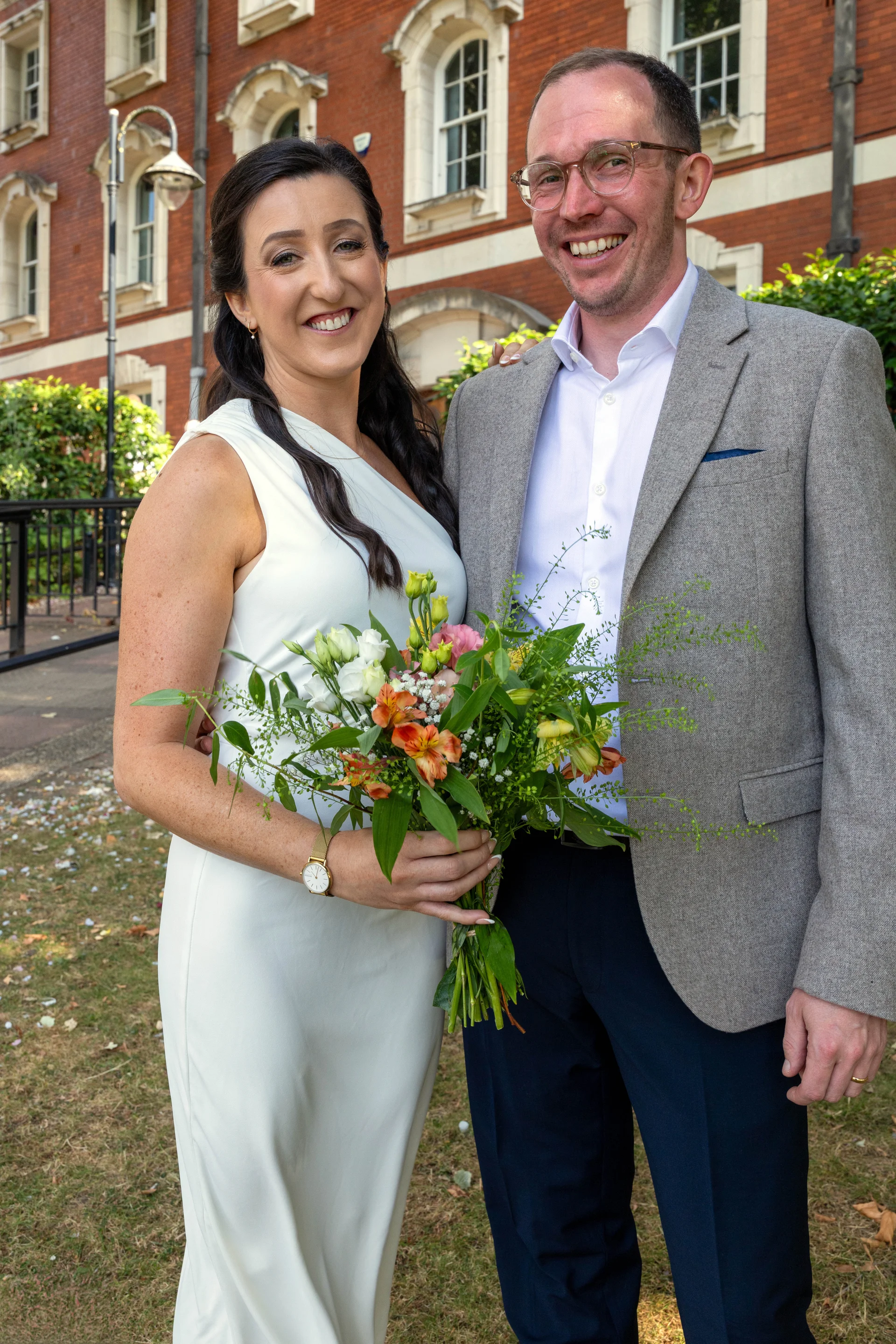 Harriet and Tom  wedding