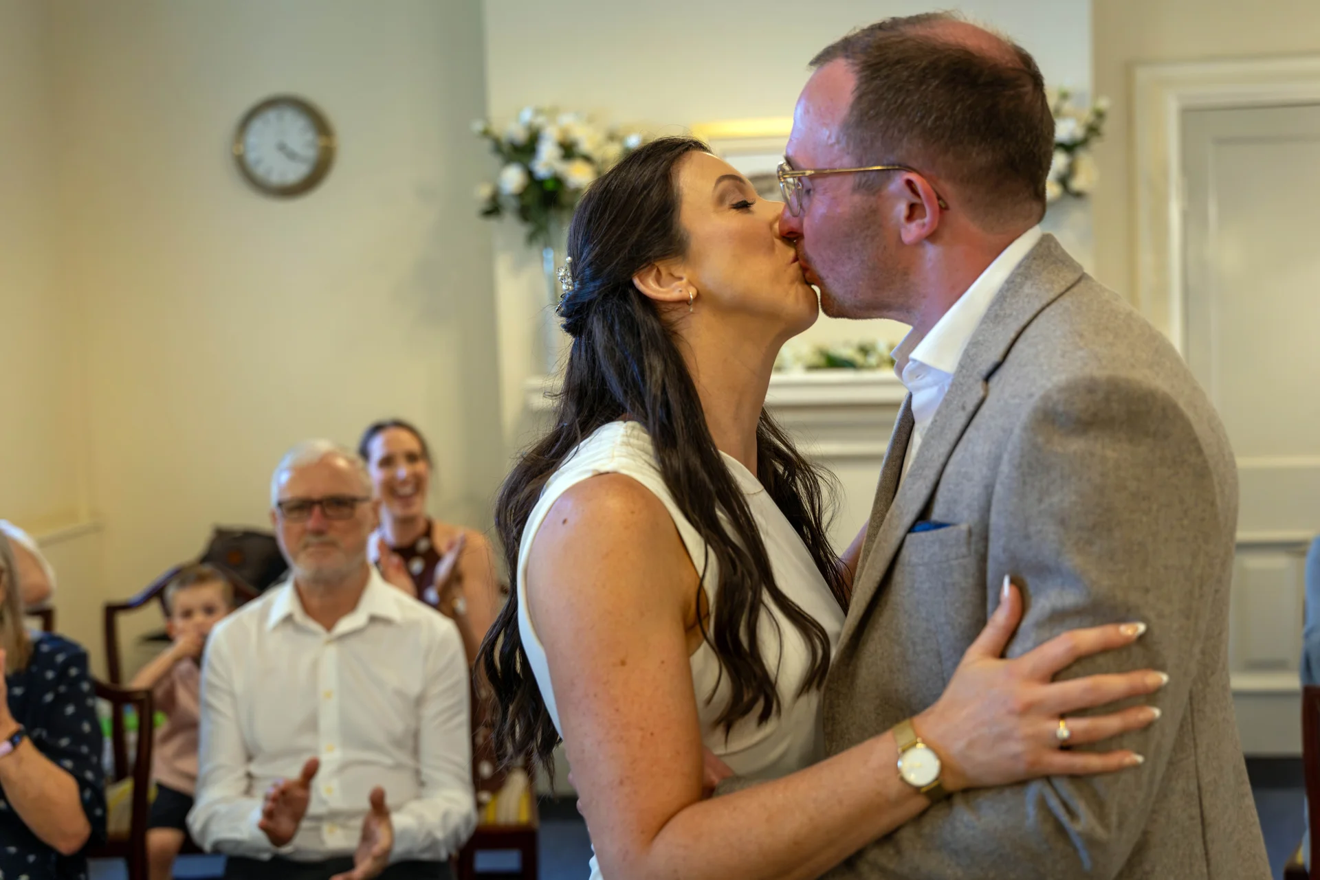 Harriet and Tom  wedding