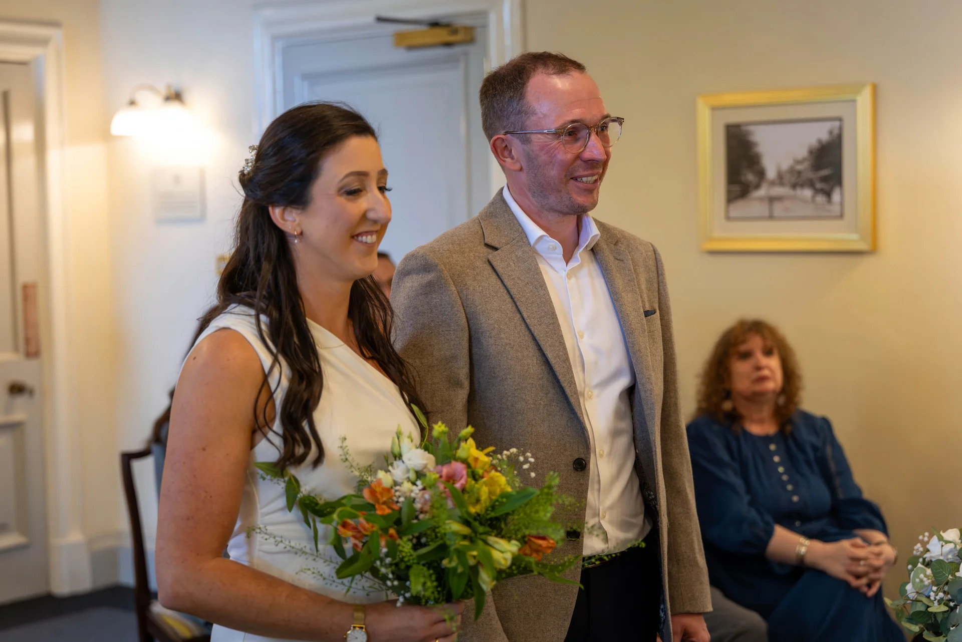 Harriet and Tom  wedding