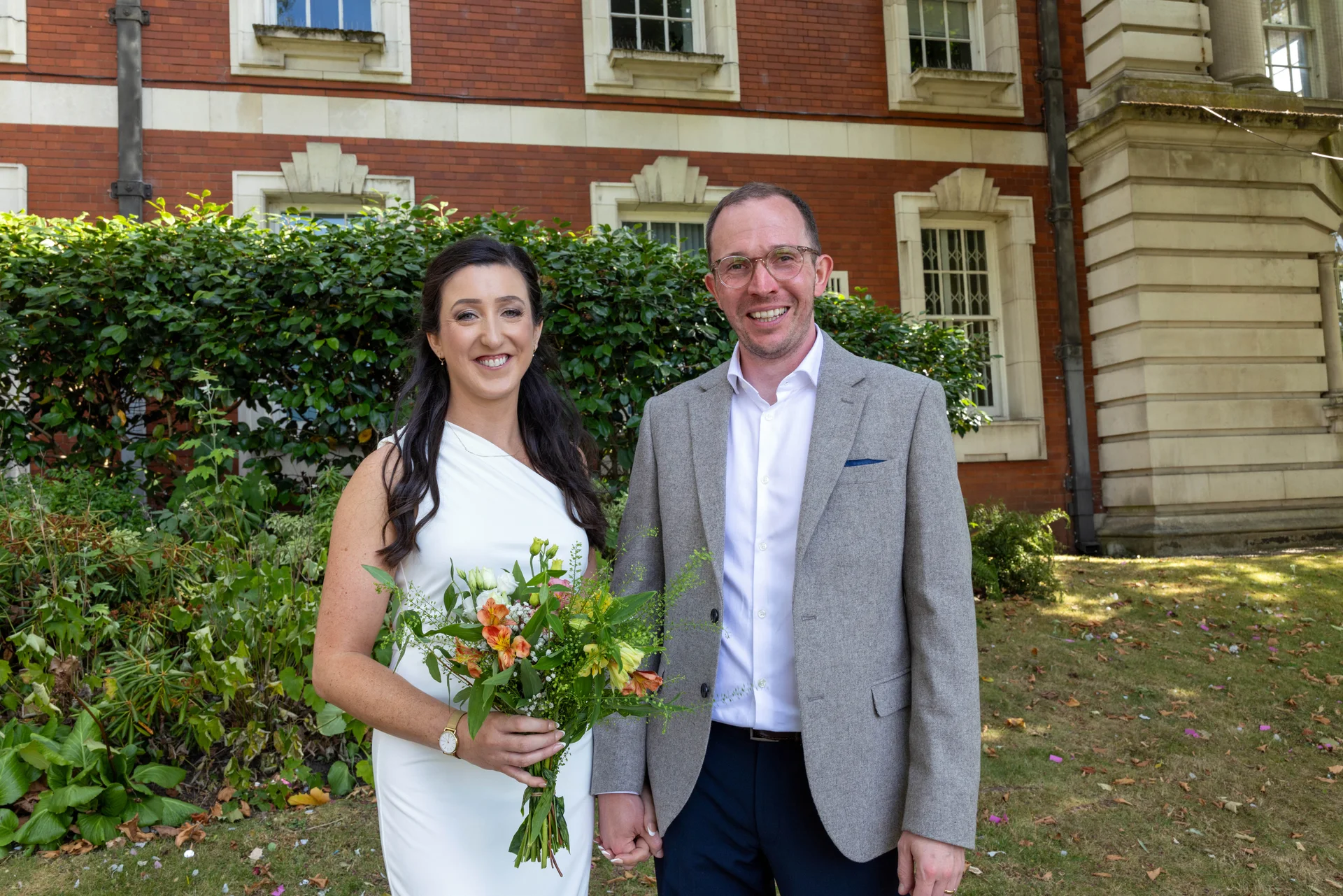 Harriet and Tom  wedding