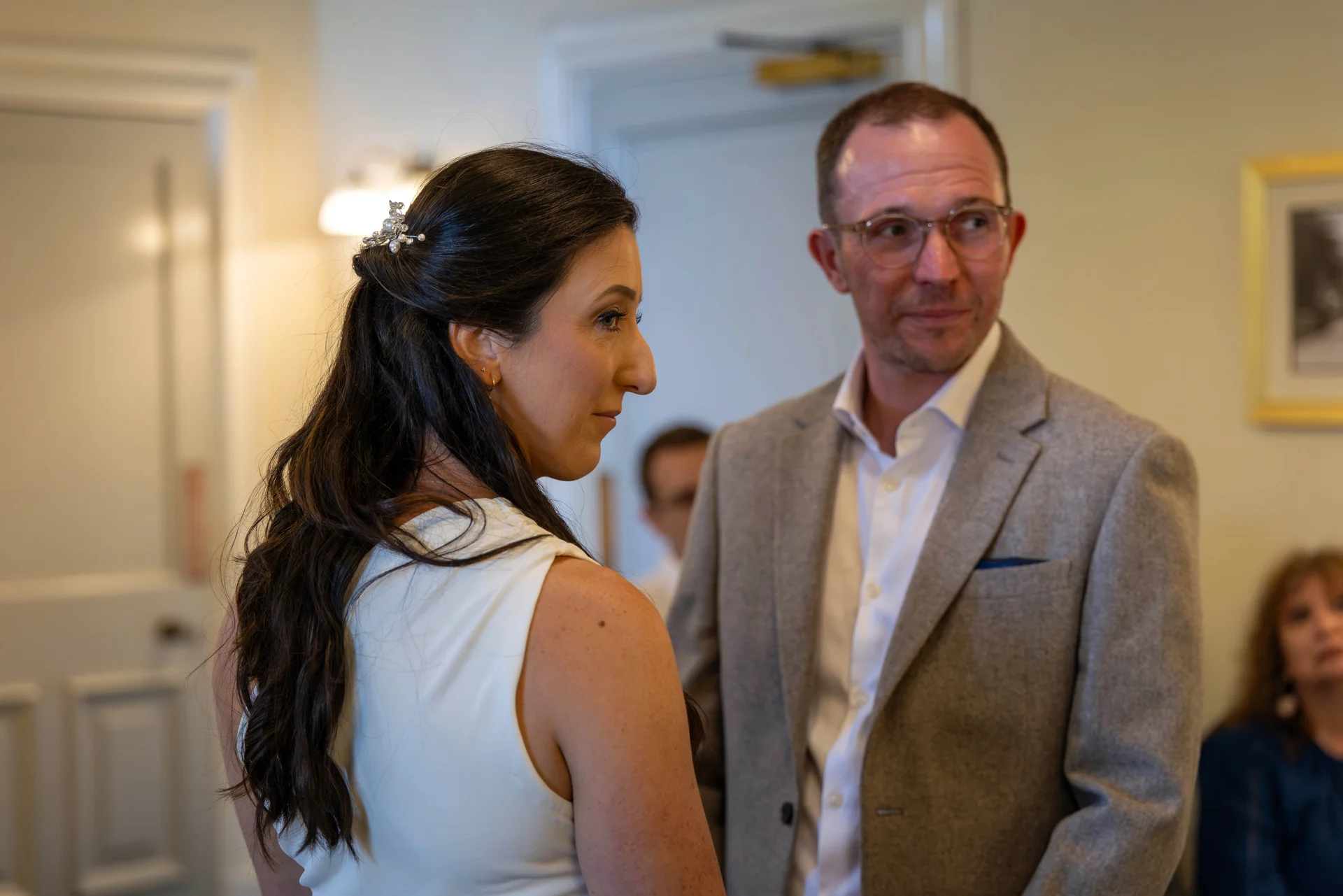 Harriet and Tom  wedding