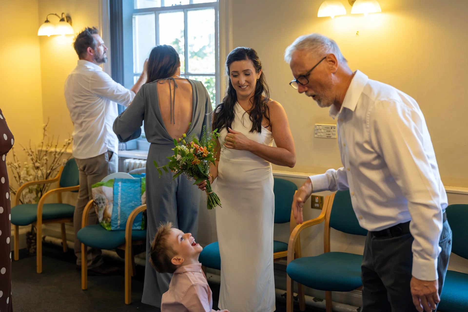 Harriet and Tom  wedding