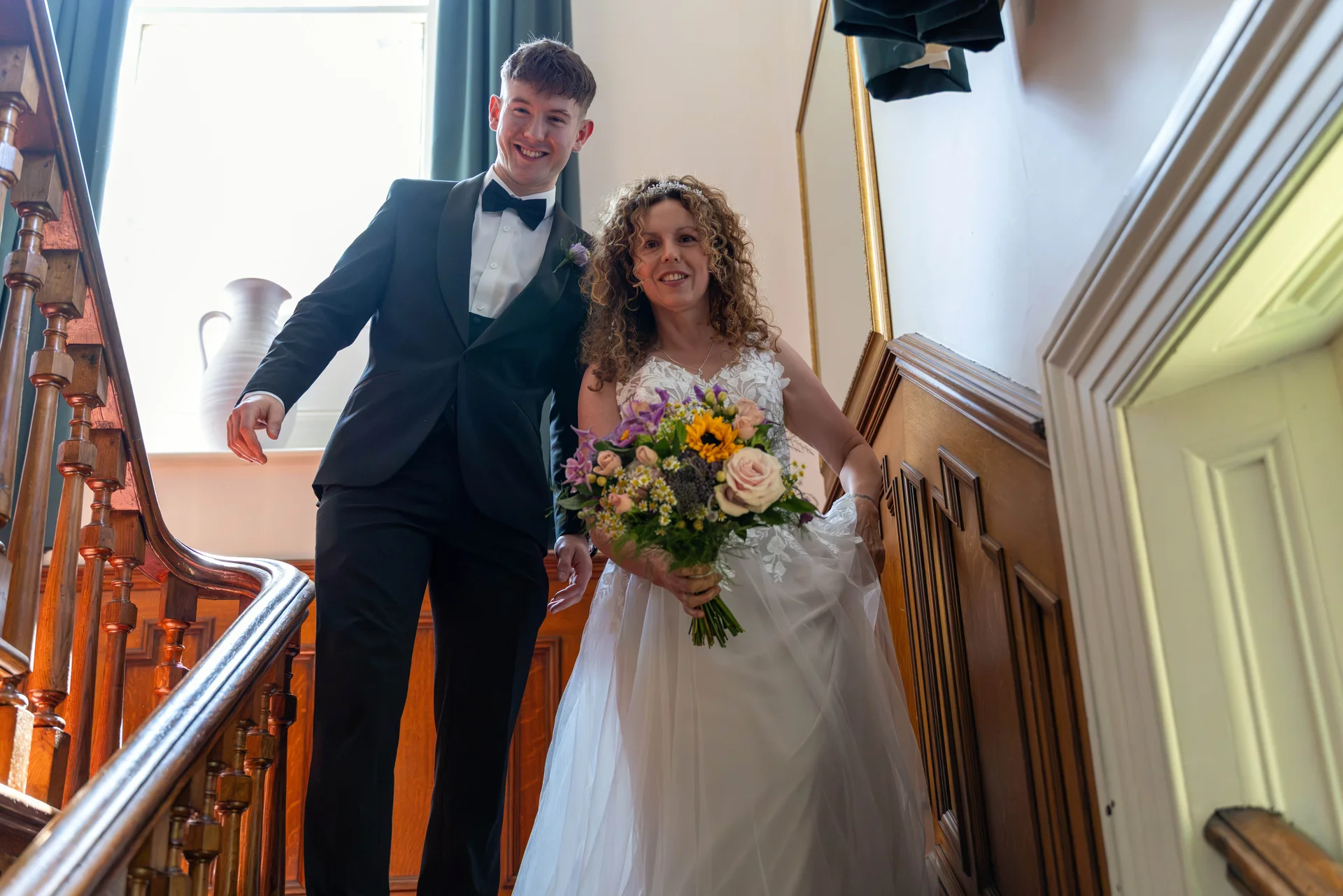 Charlotte and Rob  wedding