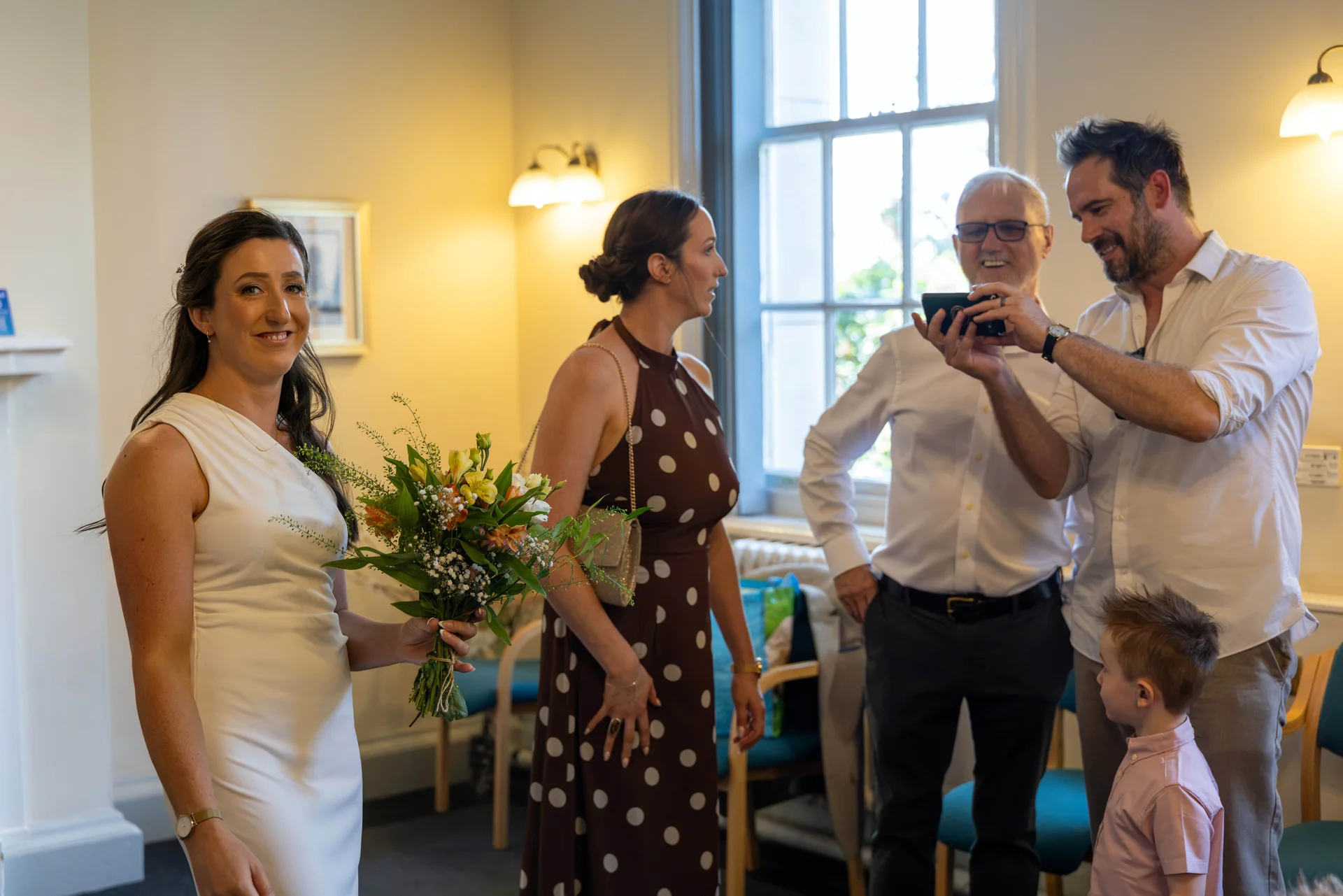 Harriet and Tom  wedding