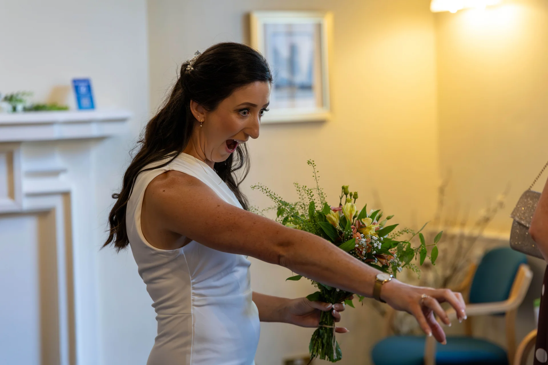 Harriet and Tom  wedding