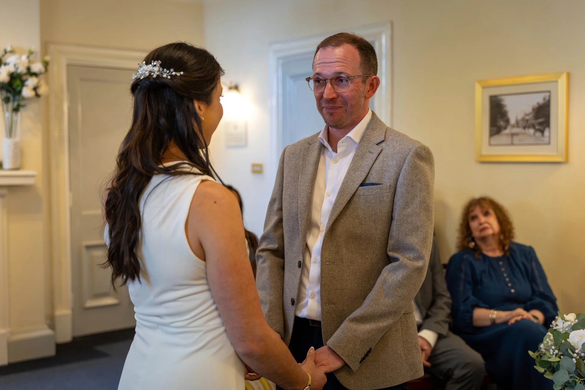Harriet and Tom  wedding