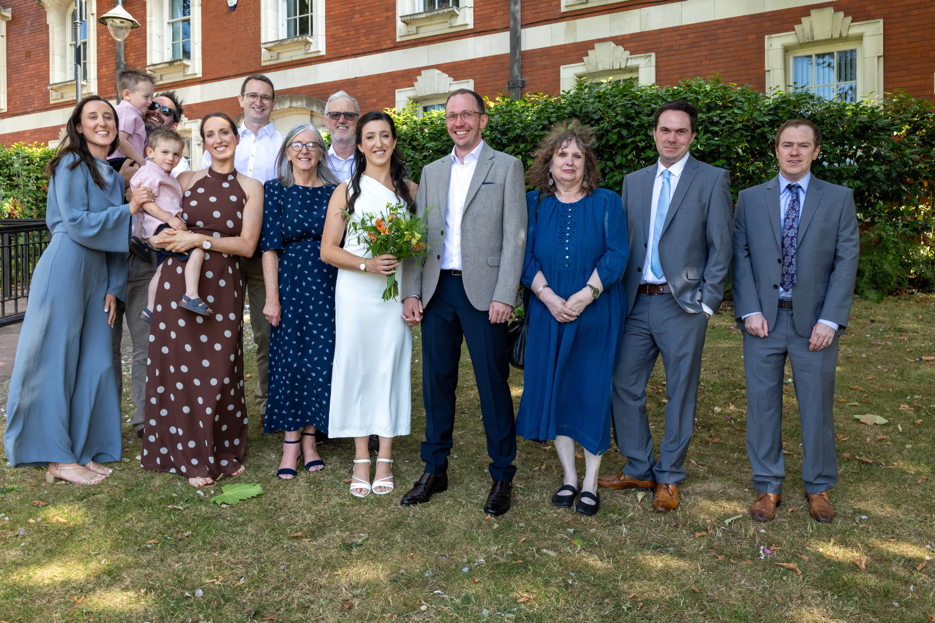 Harriet and Tom  wedding