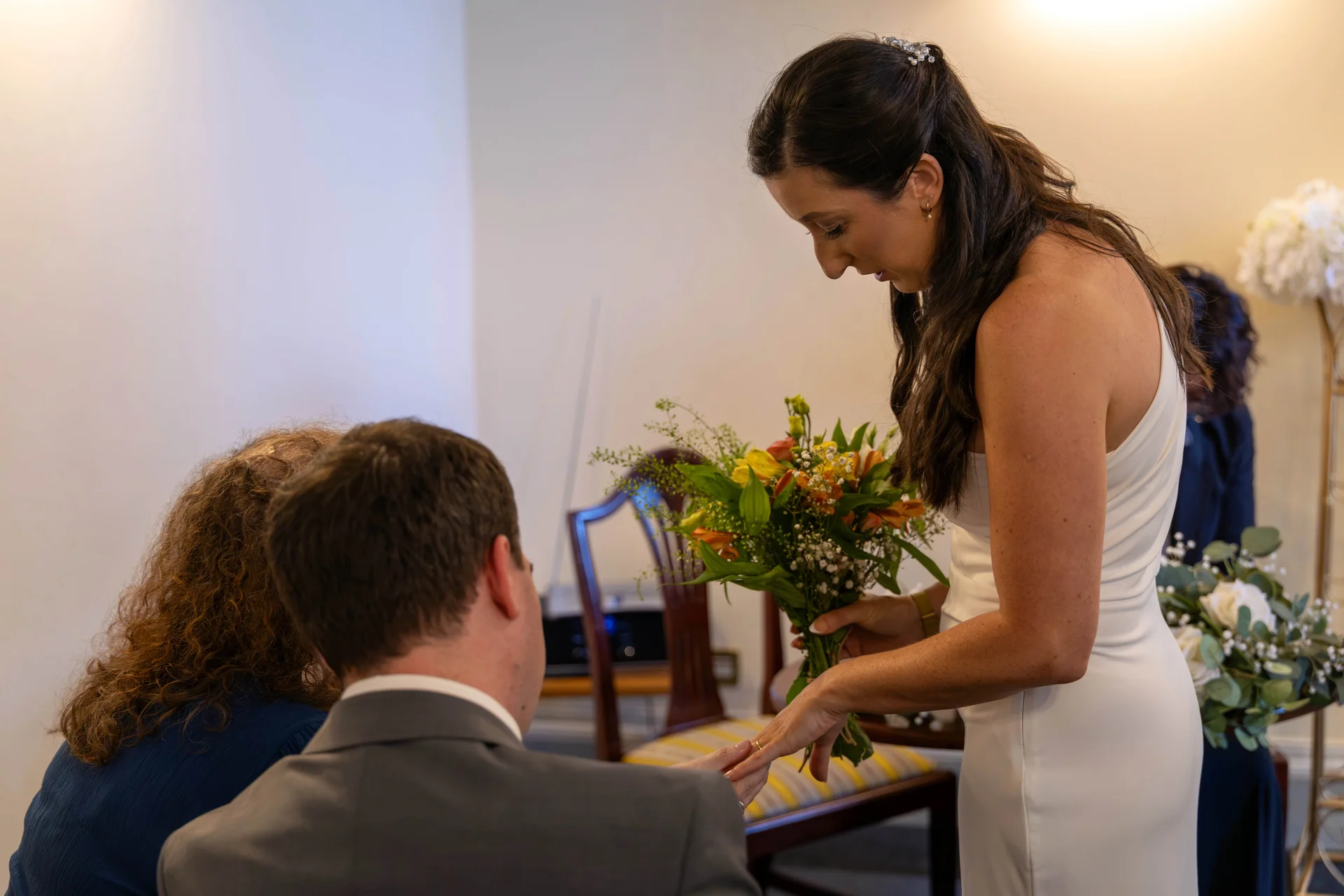 Harriet and Tom  wedding