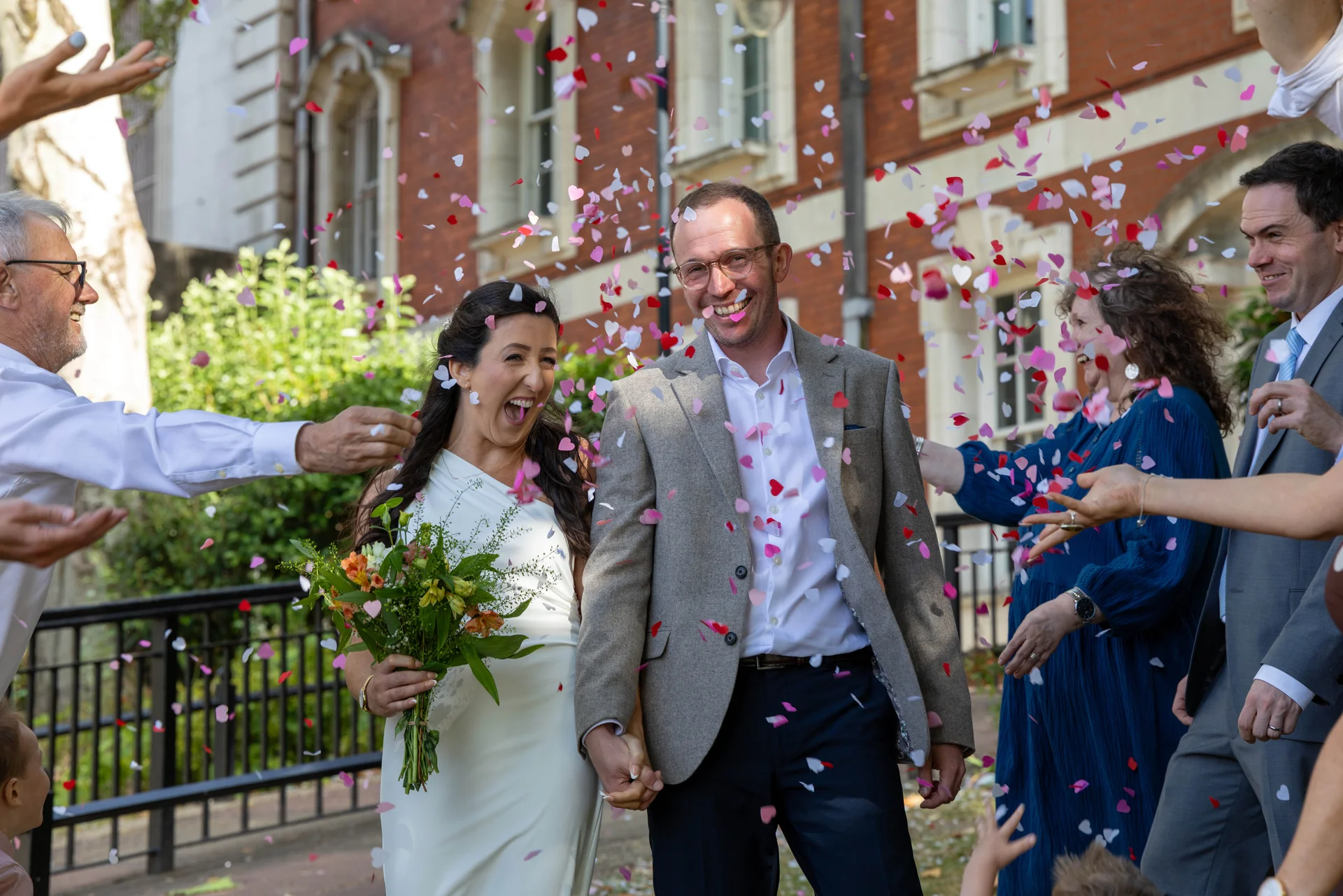 Harriet and Tom  wedding