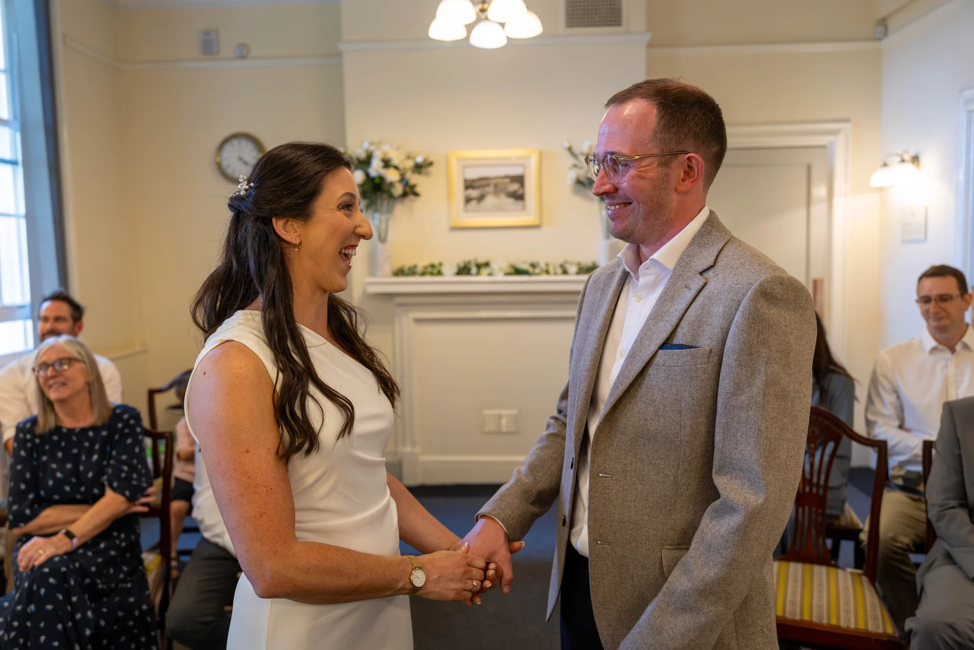Harriet and Tom  wedding