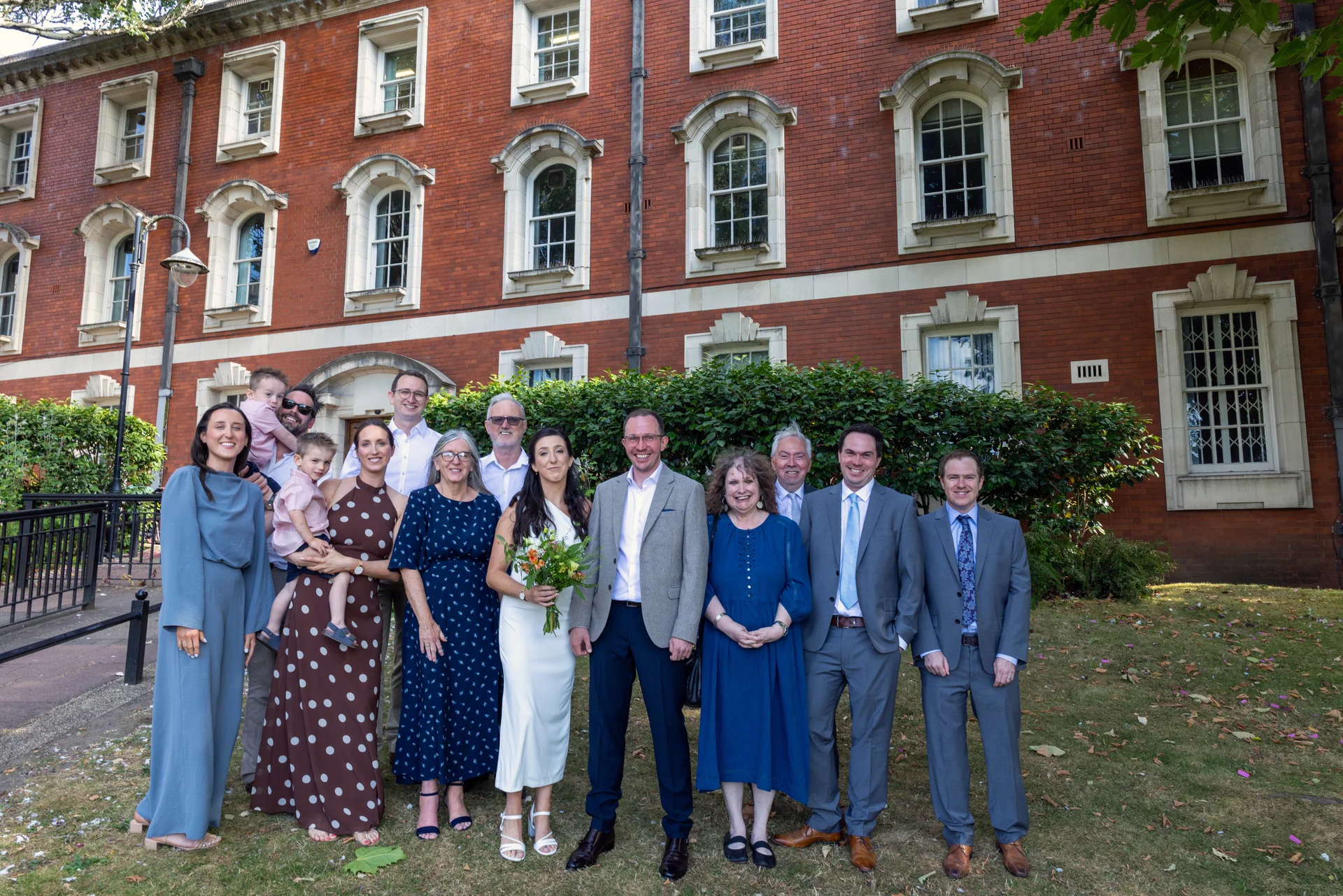 Harriet and Tom  wedding