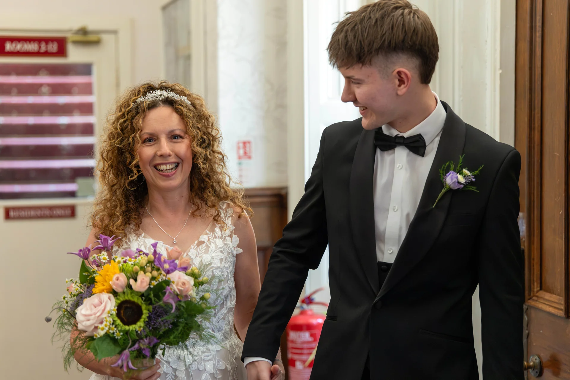 Charlotte and Rob  wedding