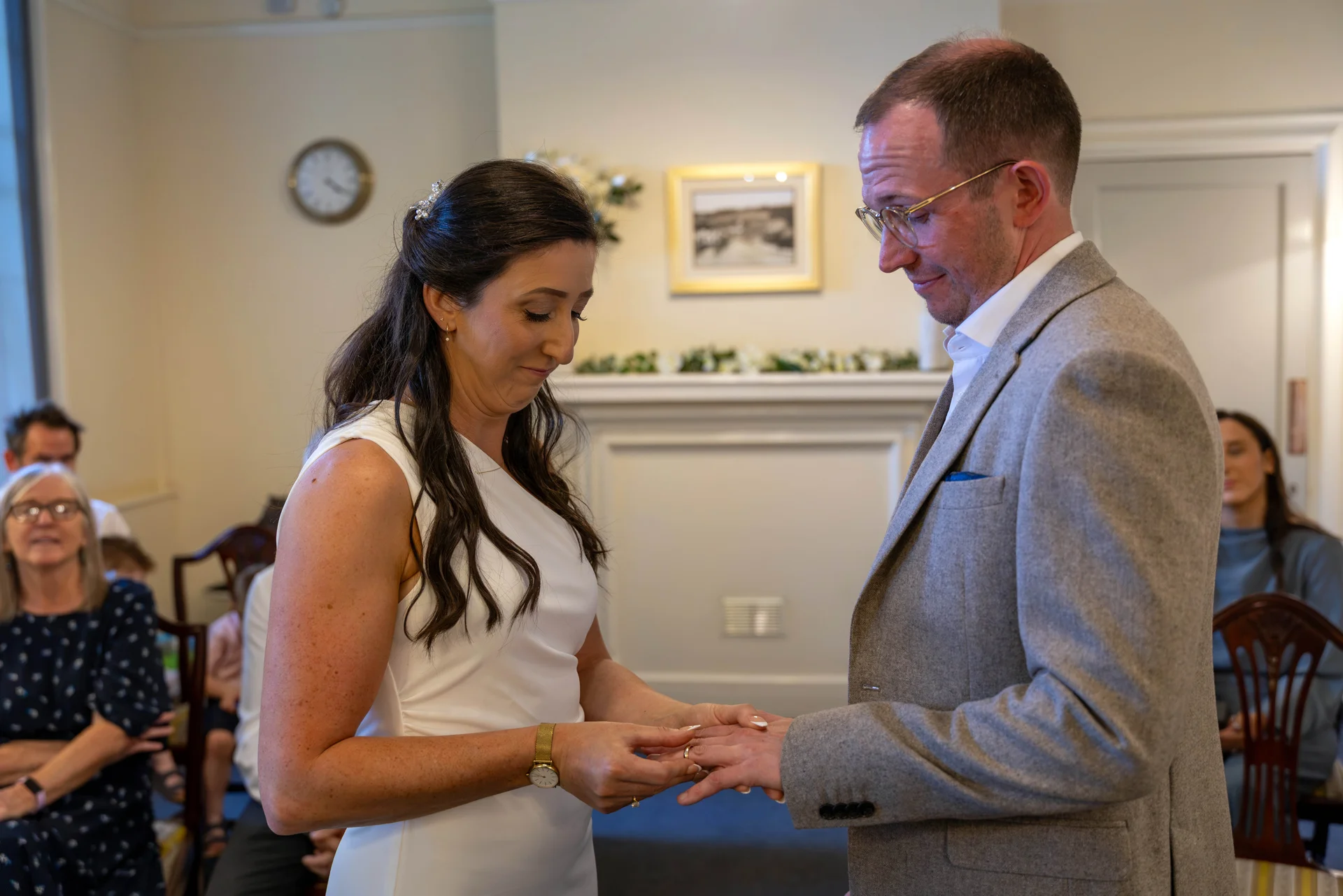Harriet and Tom  wedding