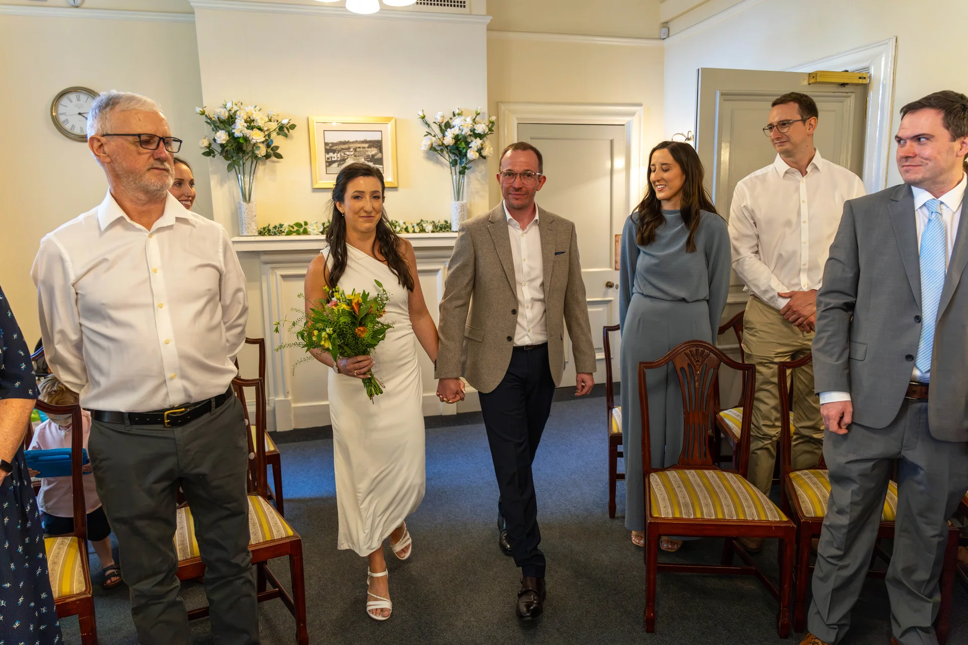 Harriet and Tom  wedding