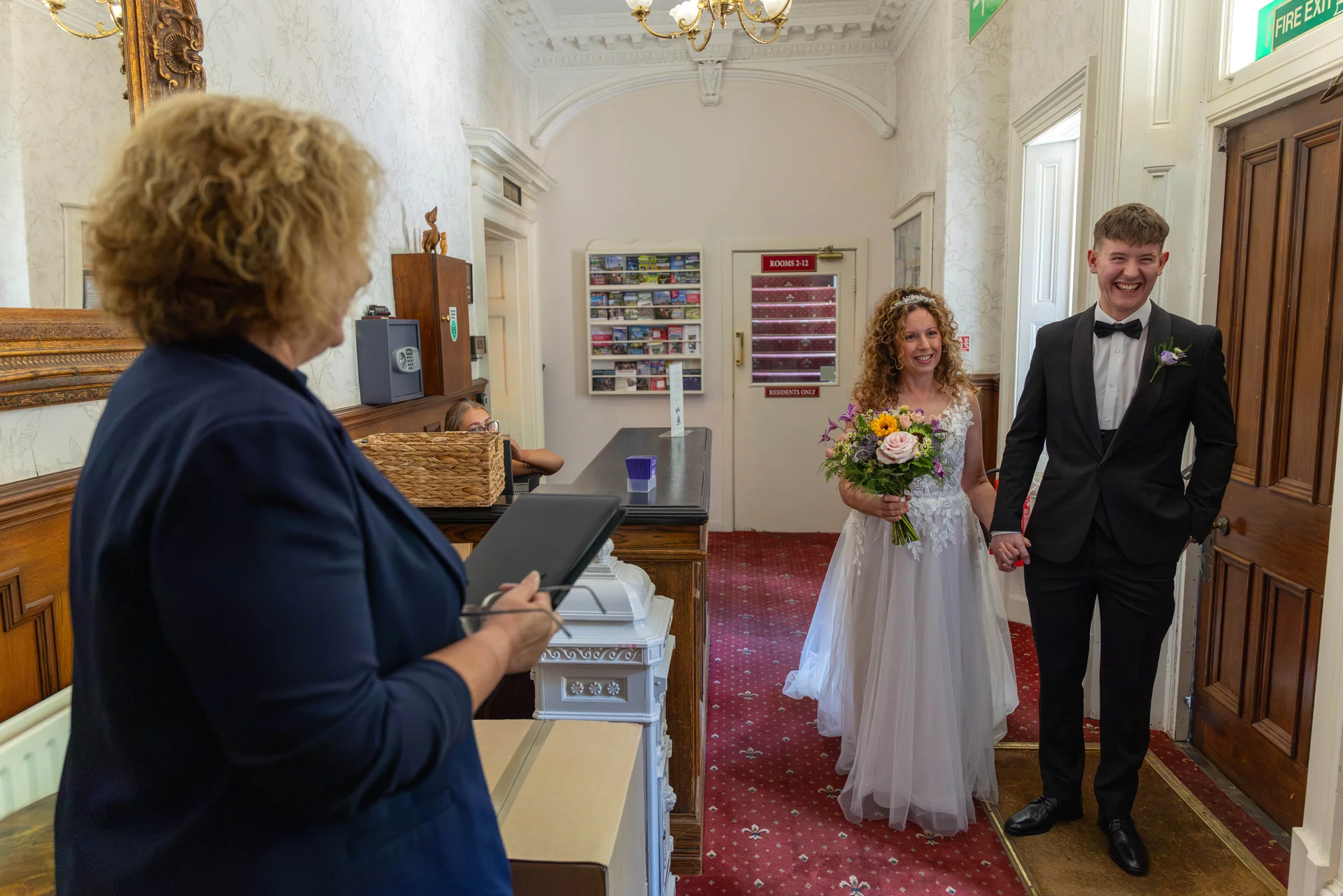 Charlotte and Rob  wedding