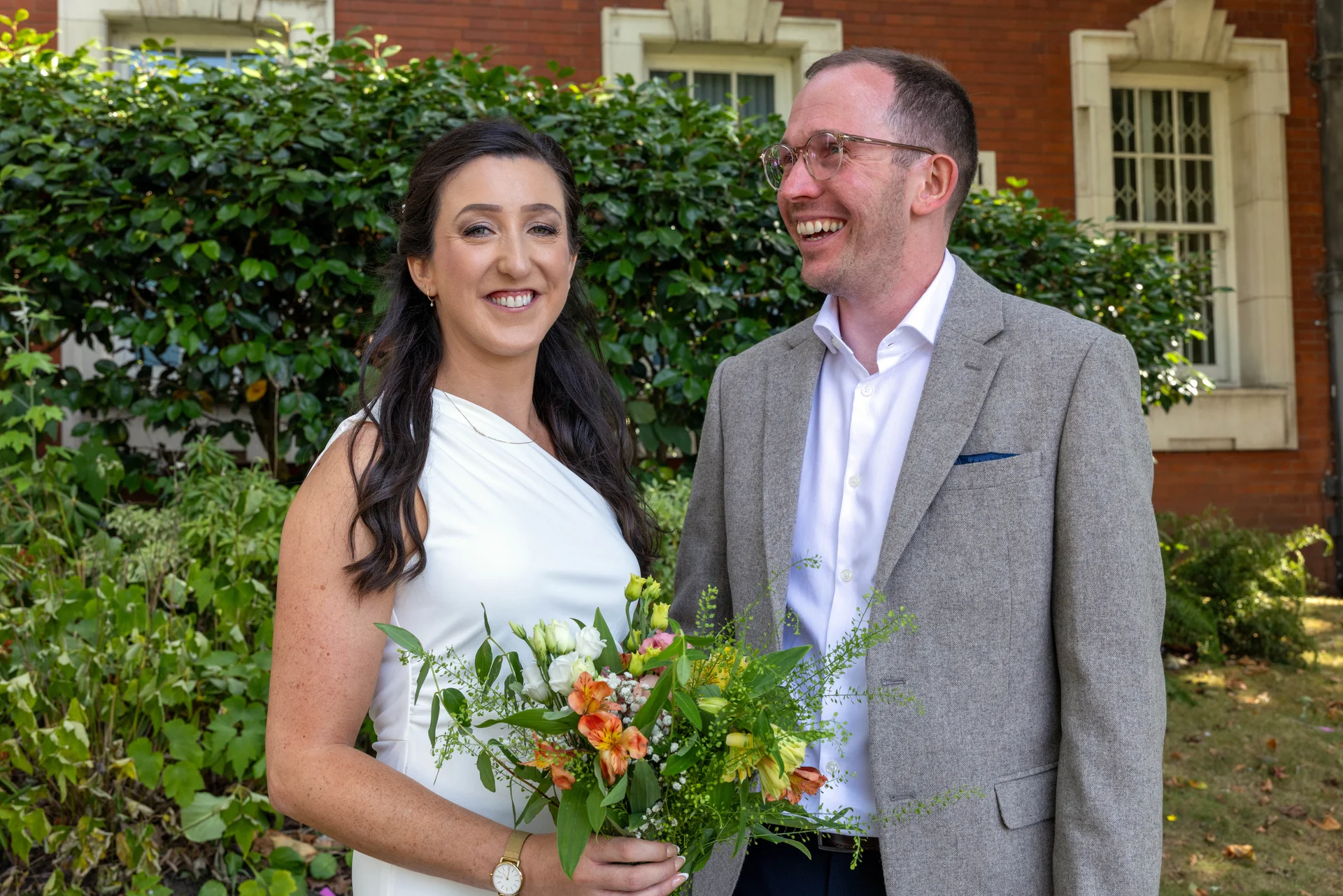 Harriet and Tom  wedding