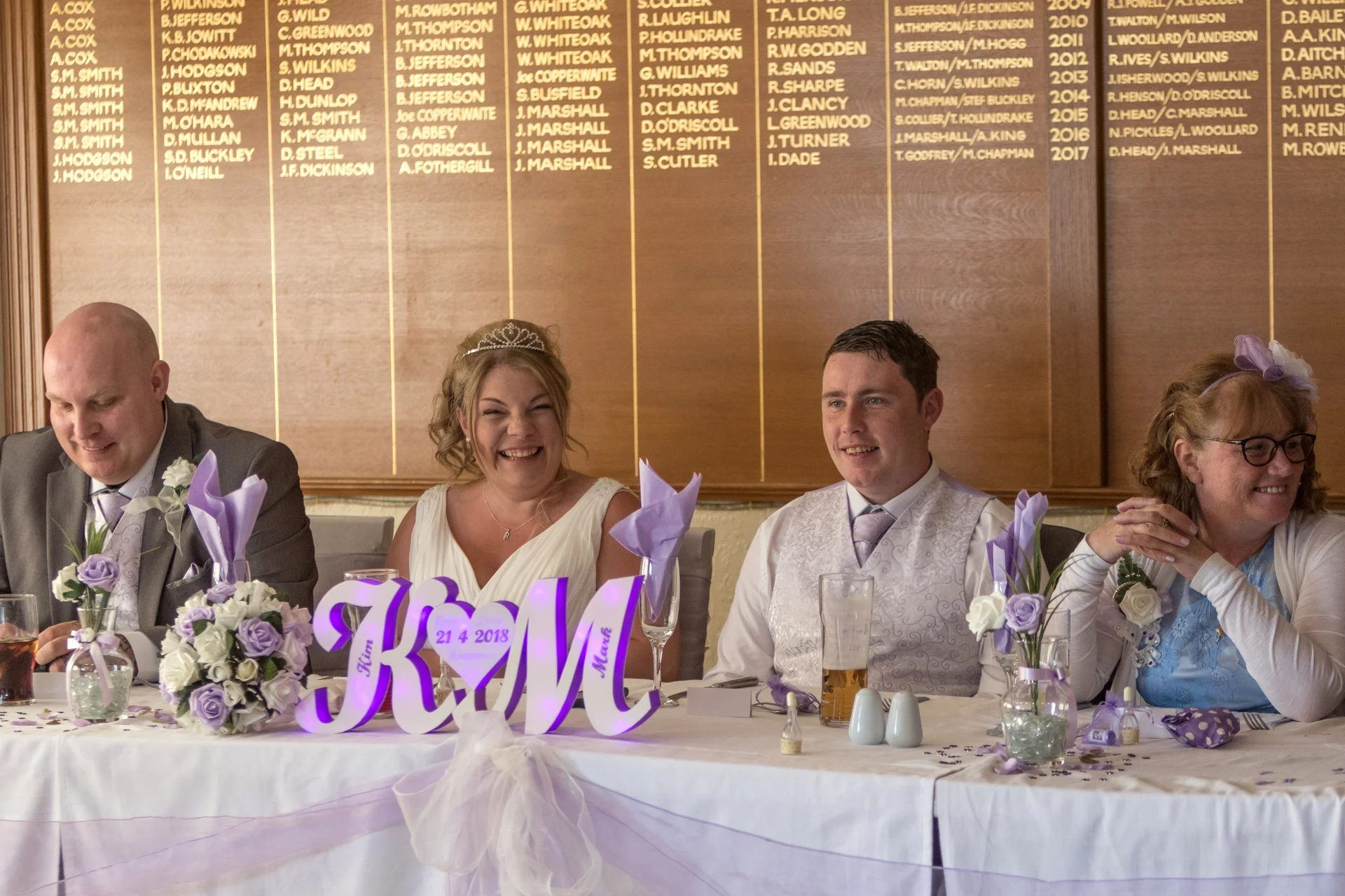 Mark and Kimberley