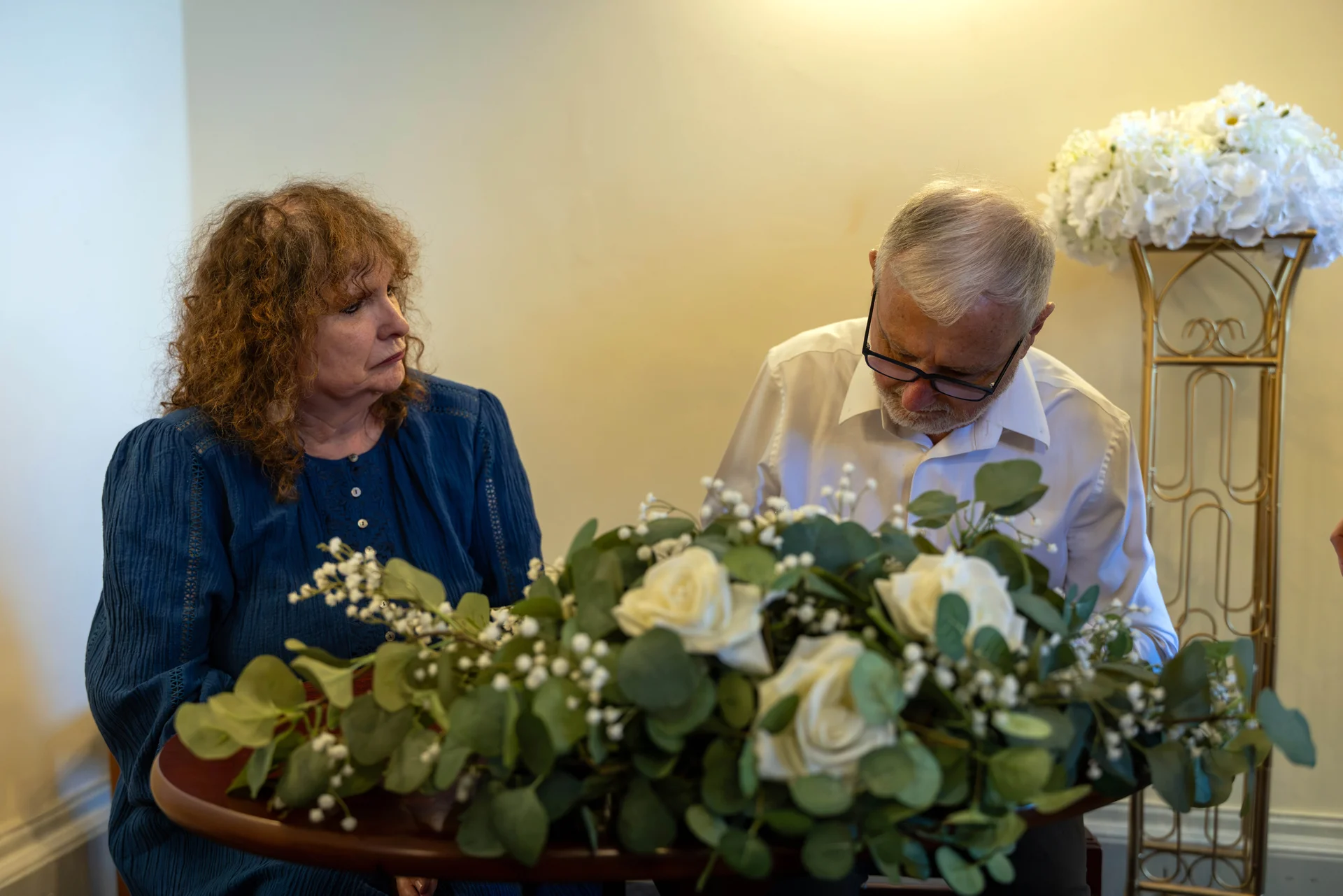 Harriet and Tom  wedding