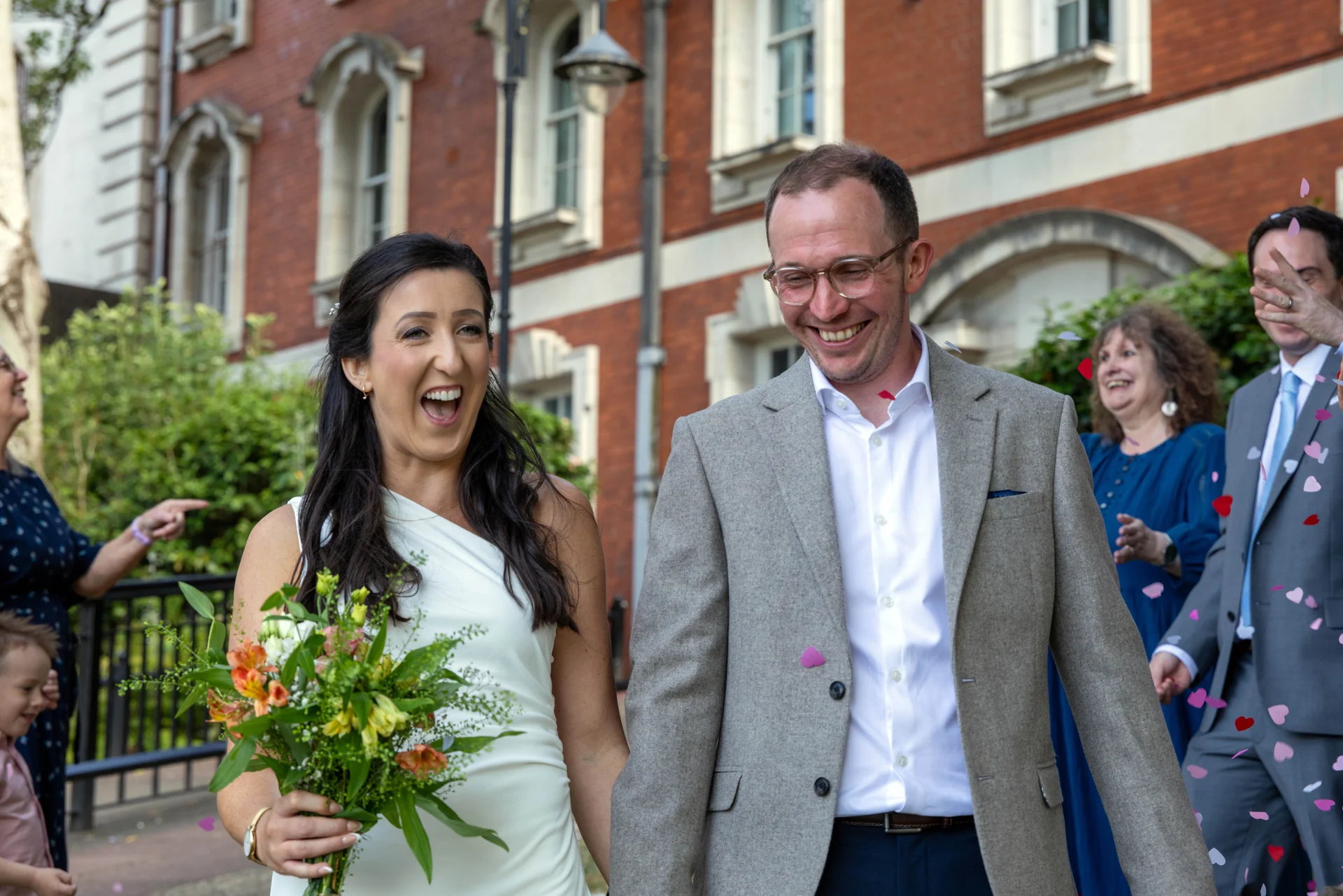Harriet and Tom  wedding