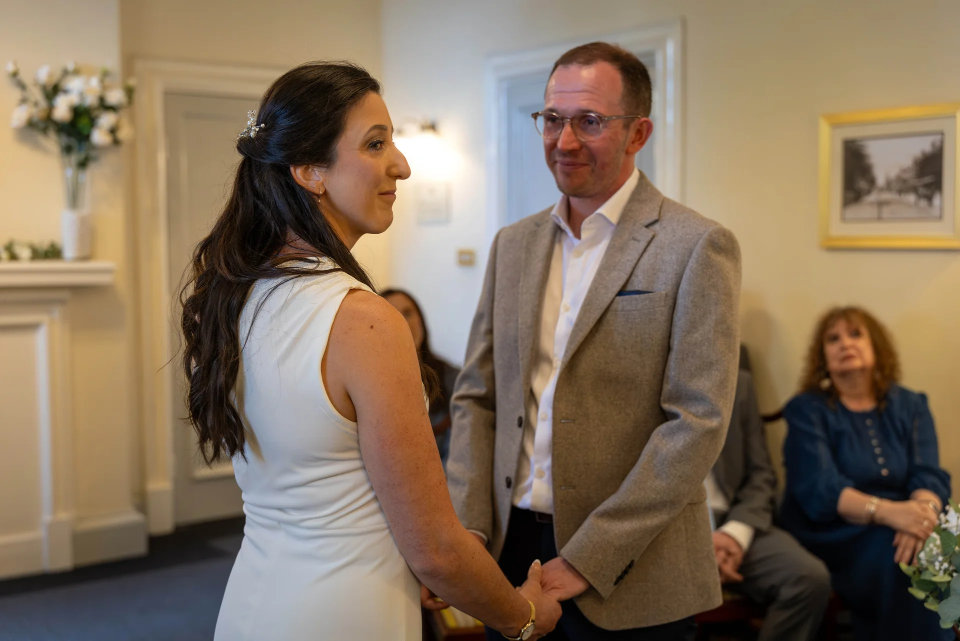Harriet and Tom  wedding