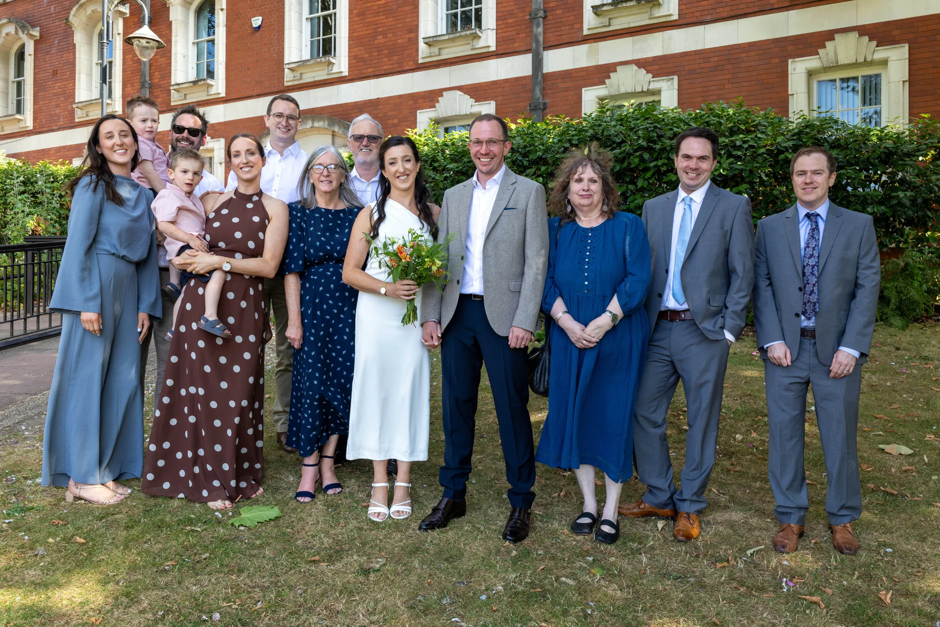 Harriet and Tom  wedding