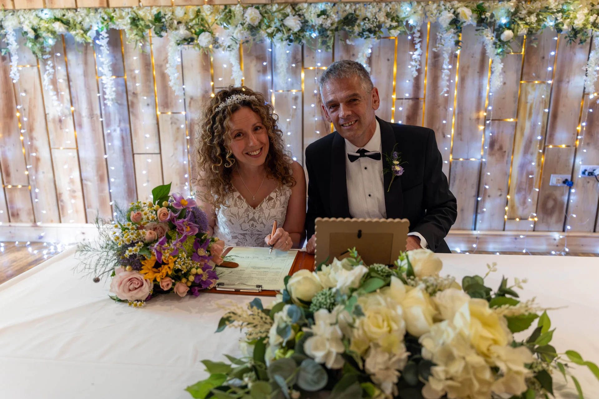 Charlotte and Rob  wedding