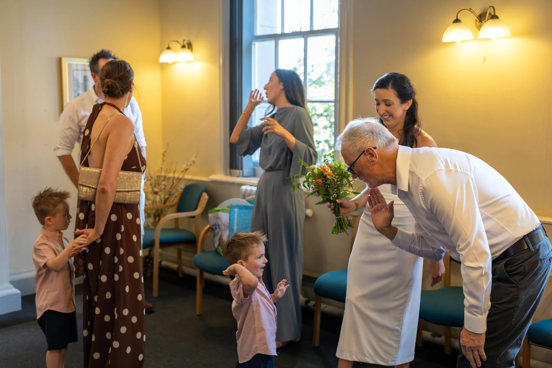 Harriet and Tom  wedding