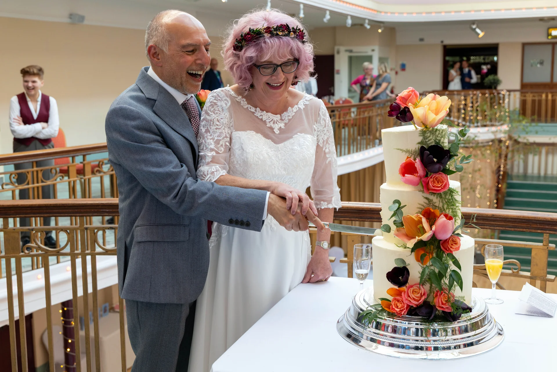 Steph and Riaz wedding