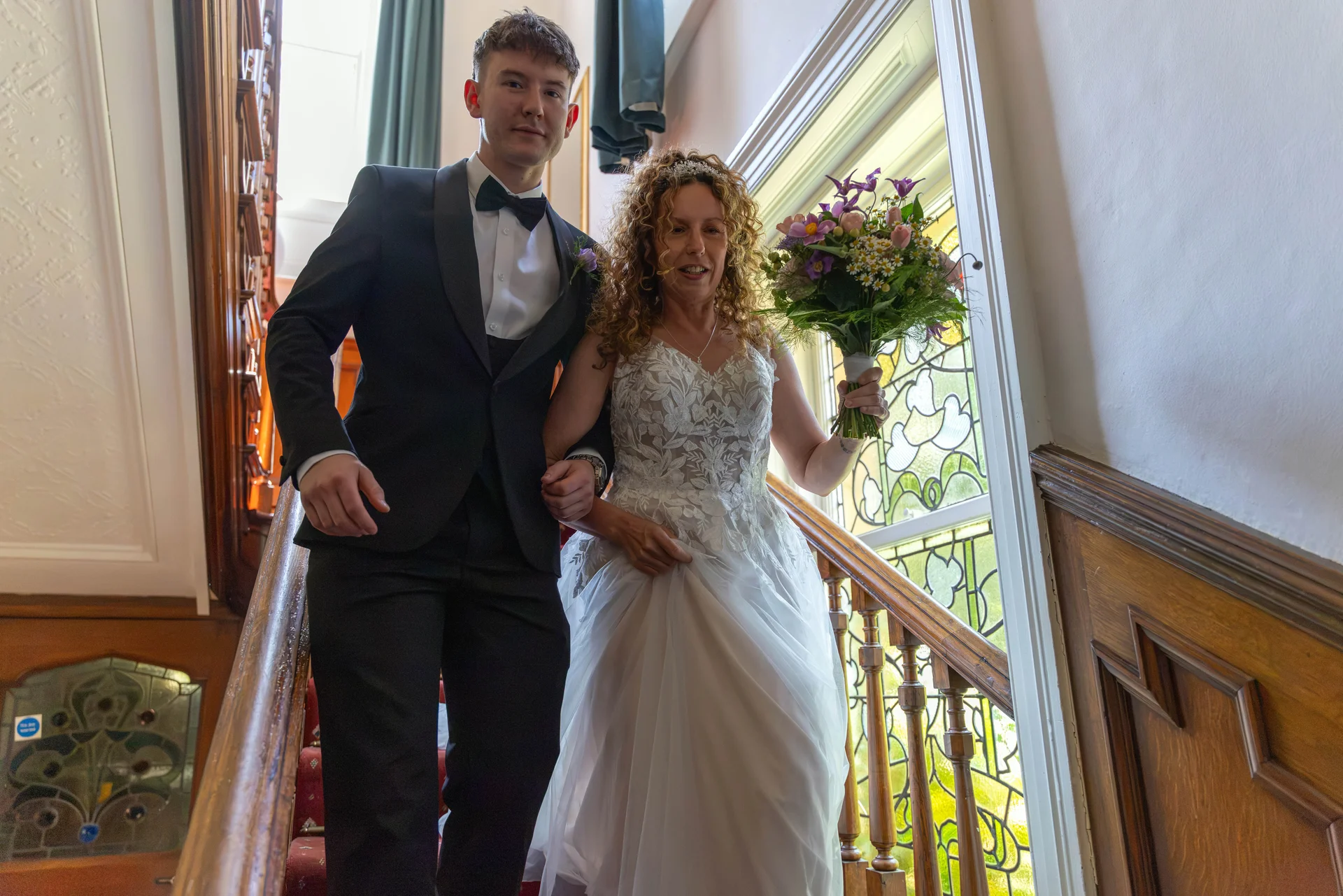 Charlotte and Rob  wedding